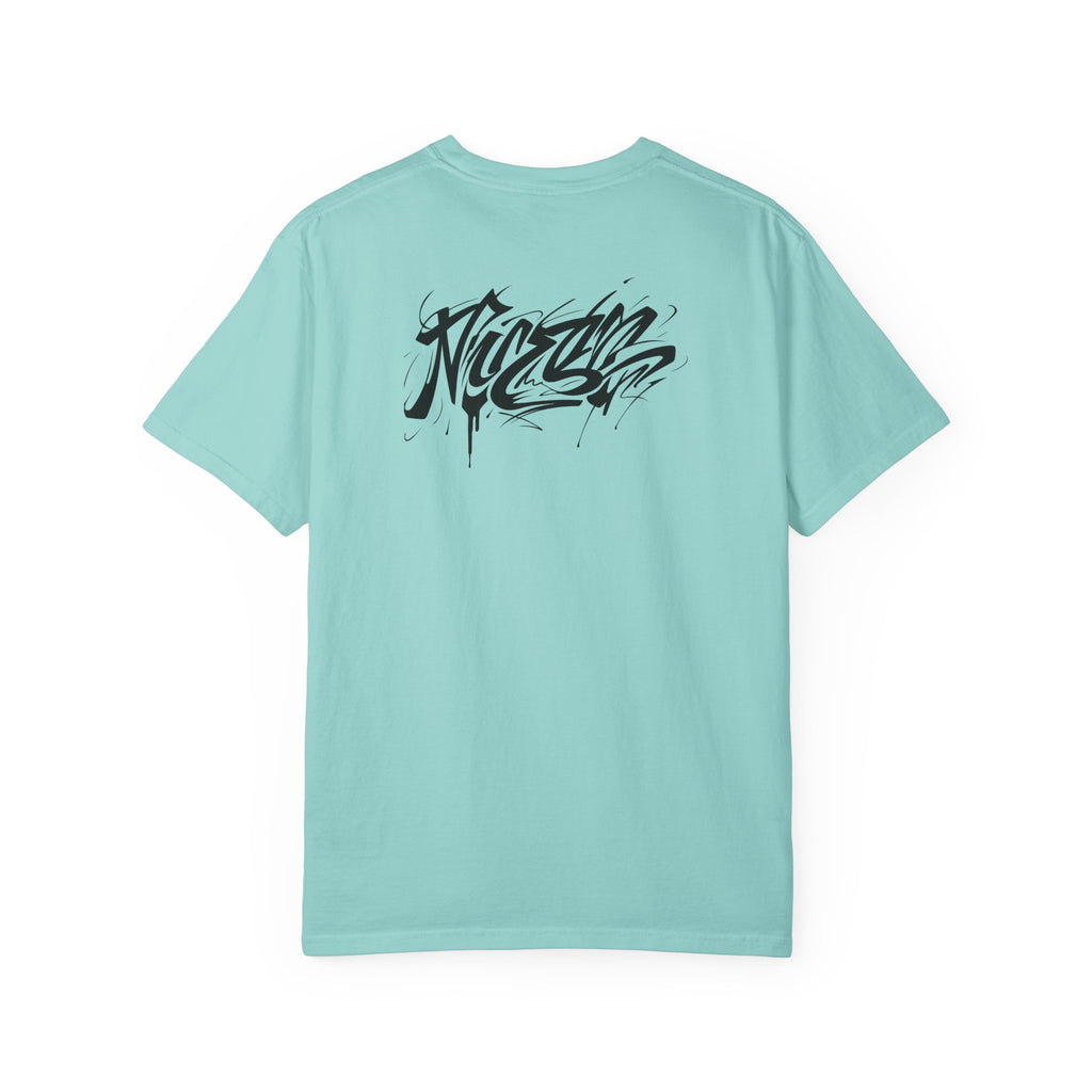 Gambling Skull + Signature Graffiti Logo Graphic Tee | Streetwear | Niccasso