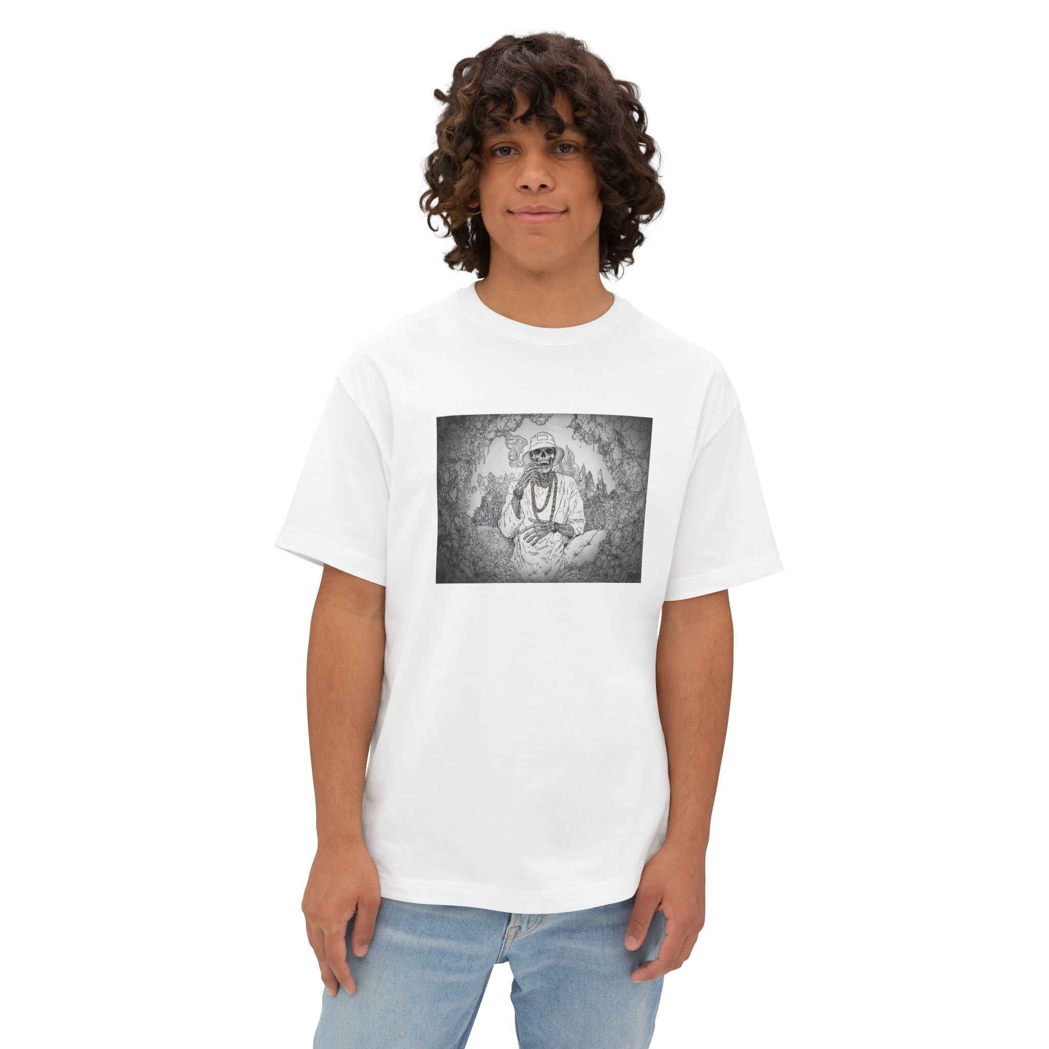 Poster Skull Graphic Tee | Streetwear | Niccasso
