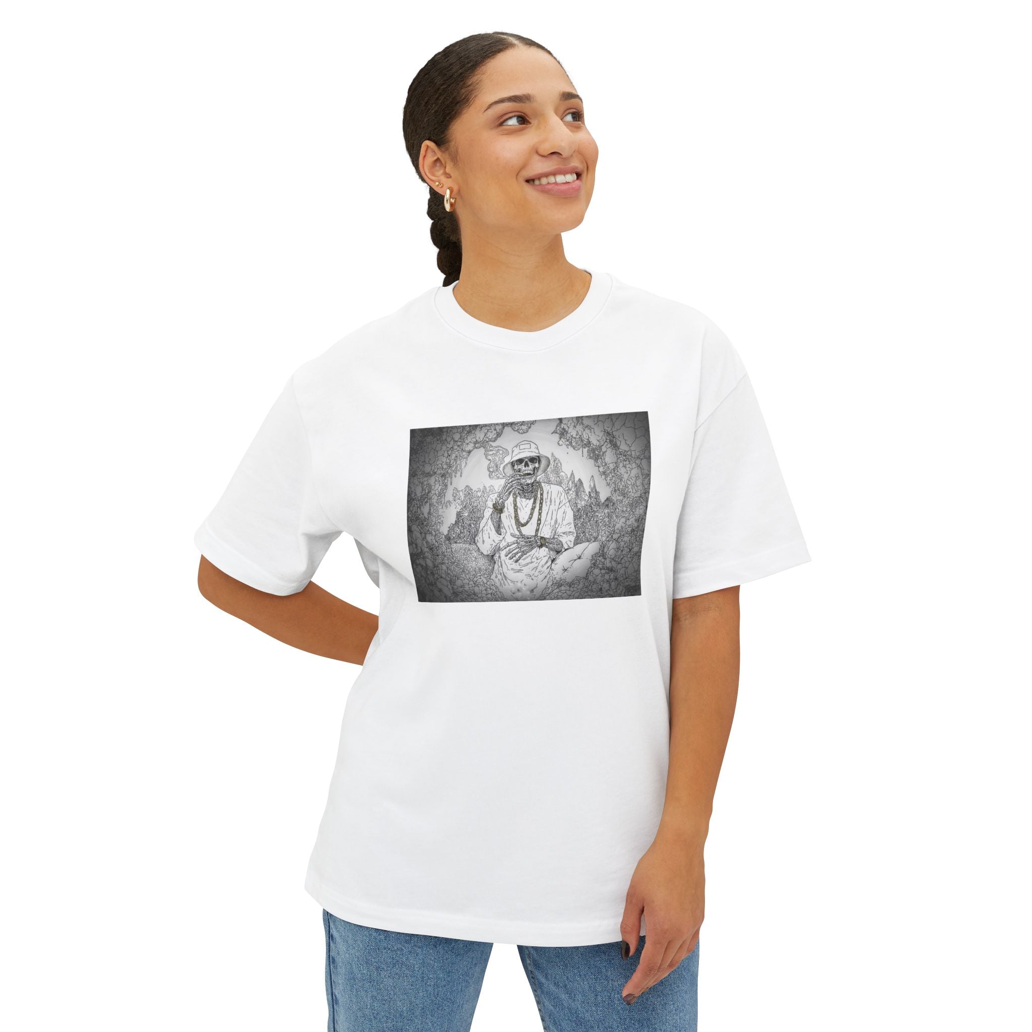 Poster Skull Graphic Tee | Streetwear | Niccasso