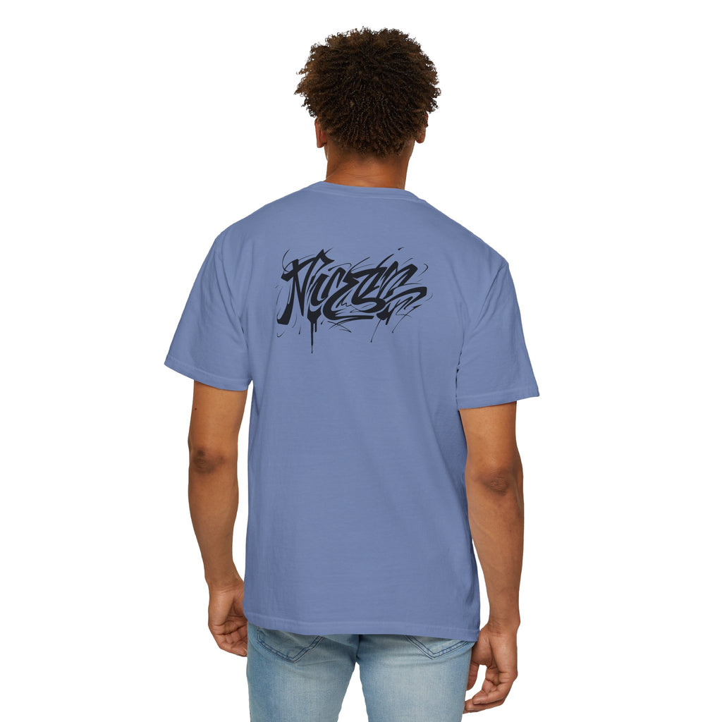 Gambling Skull + Signature Graffiti Logo Graphic Tee | Streetwear | Niccasso