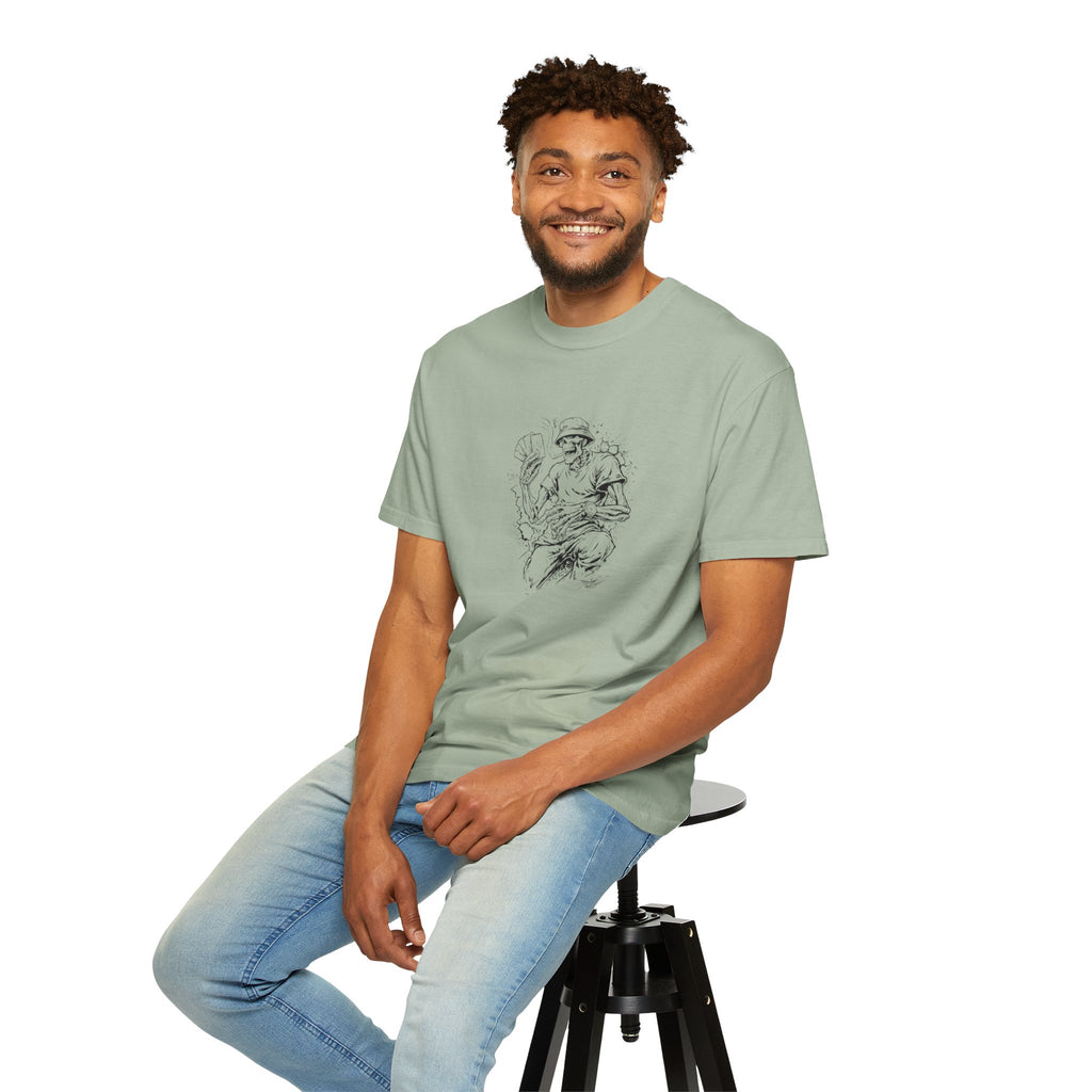 Gambling Skull + Signature Graffiti Logo Graphic Tee | Streetwear | Niccasso