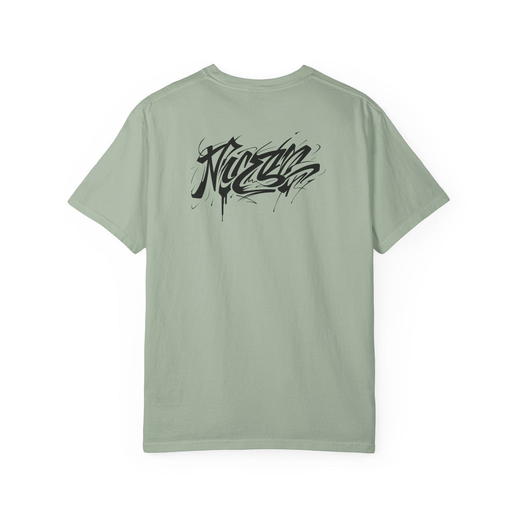Gambling Skull + Signature Graffiti Logo Graphic Tee | Streetwear | Niccasso