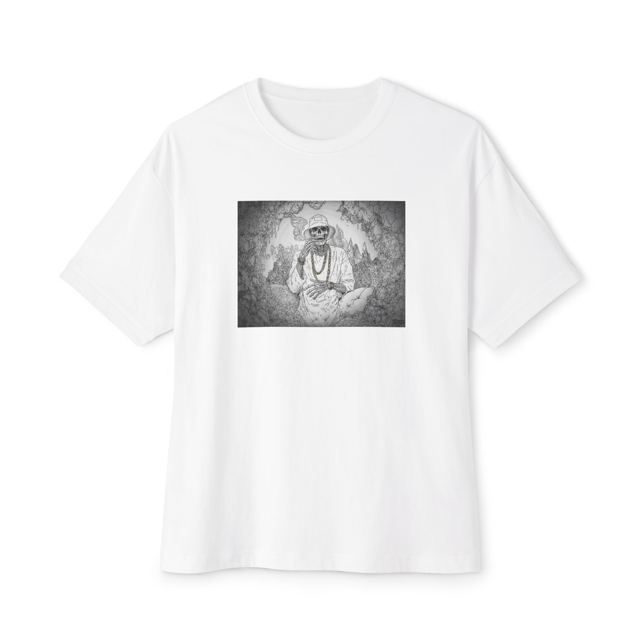 Poster Skull Graphic Tee | Streetwear | Niccasso